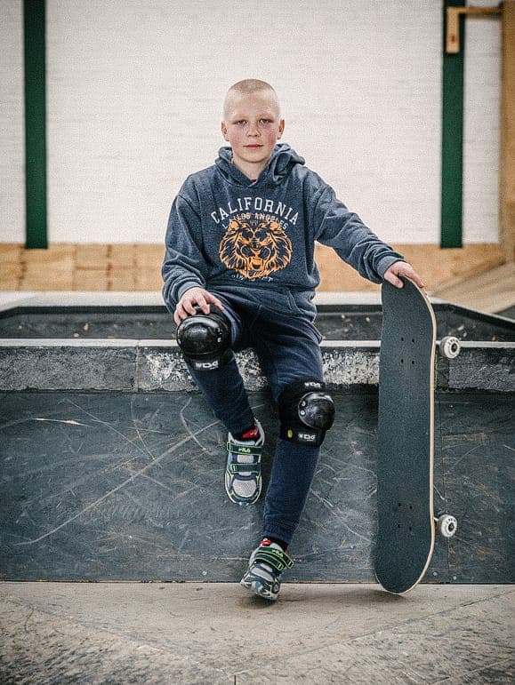 Portrait of Vadim, age 12, from Zhytomyr Oblast